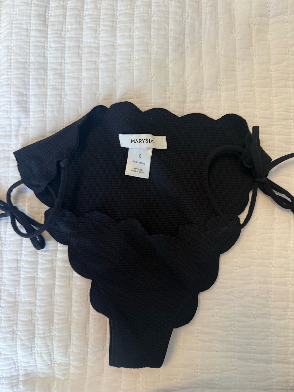 Marysia scallop low rise bikini bottoms size small - Picture 5 of 6